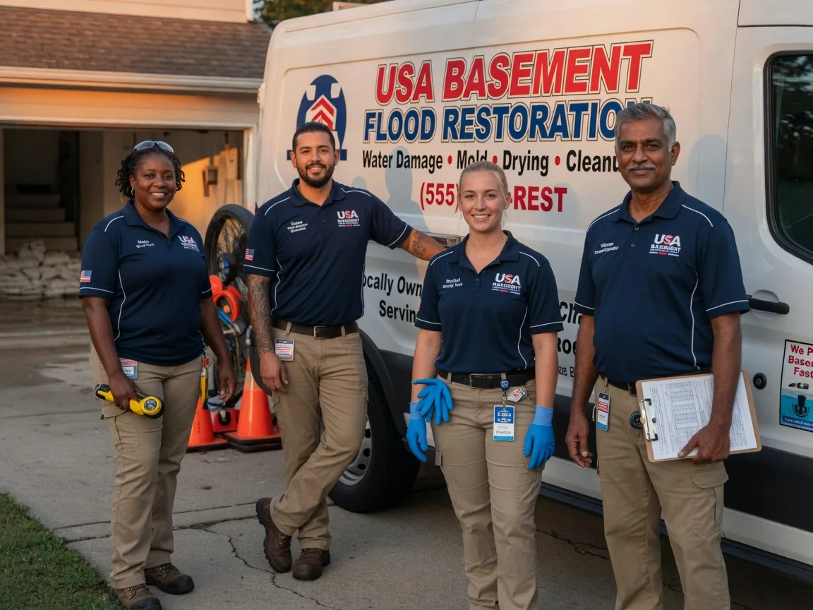 Basement Flood Cleanup company in Ambia, IN